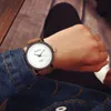 Relojes de pulsera para hombre y mujer, reloj de pulsera para amantes, caja de acero, cuero, cuarzo, relojes analógicos para mujer, moda 2023 para parejas