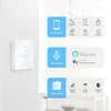 Interruttore WiFi Smart Light Touch EU, interruttore a parete richiesto cavo neutro 1 2 3 Gang, compatibile con l'app Alexa Google Home Smart Life