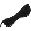 Buiten Gadgets Paracord 550 Parachute Touw 7 Core Strand voor klimkampeergespanning Black 25ft