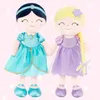 Plush Dolls Gloveleya Toys Soft and Cute Ragdoll Toy Toddler Girl Baby Manor Princess Limited Birthday Christmas Gift 230323