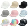 CAPS HATS FOCUSNORM CHITHRED HIP-HOP HATS 9 COLORS BOYS BOYS GIRLS SOLID /TIGY-DYE PRINTED BASEBALL OUTDOOR HATS OUTFITS 1-5Y