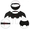 Kostiumy kotu Halloween Cute Pet Costume Black Bat Wings Cos Cats and Dogs Party Materiend