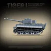 Blocs WW2 Militaire Panzer Tiger I Char Lourd Panzerkampfwagen VI Ausf E Bâtiment Seconde Guerre Mondiale Chiffres Briques Modèle Jouets Cadeaux 230322