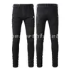 Estilo de París Moda Jeans para hombre Pantalones de mezclilla ligeros de verano simple Diseñador de gran tamaño Casual Sólido Clásico Jean recto para Ma308m