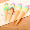 Gel Pens 20 PCs Cartoon Ice Cream Gel Pen Wholesale Creative Stationery Gel Pen Cute Student Needle Water-Based Paint Pen 230324