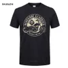 Mens Tshirts Vintage Glory Bounds Motorcykel USA TShirt Heavy Metal Men T Shirt Motor Topps 100% Cotton Retro Tees Male 230324