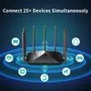 AC2100 Smart WiFi K7 маршрутизатор двухдиапазонный гигабитный беспроводной IPv6 для домашних игр 4x4MU-MIMO 7x6dBi внешние антенны сильный сигнал