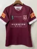 2022 National Rugby League Queensland Qld Maroons Malou Jerseys of Origin Rugby Jersey Custom Men Shirt Size S - 3xl Top Quality