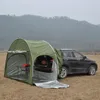 Tents and Shelters Portable Waterproof Car Rear Tent Bicycle Extension Tent Outdoor Camping Shelter SUV Large Space Trailer Roof Top Tent 230324