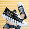 Sneakers Men S Canvas Shoes Designer Vandring Sport Black Blue Platform Spring Summer Autumn Flat Casual Rubber Basket Trainers Artikel WZ