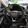 2024 Knitting Lover Bowknot Universal Car Steering Wheel Cover Soft Plush Steering Wheels Case Cute Women Auto Interior Decoration
