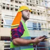 Bandanas Hard Hat Cover Szyjka Bezpieczeństwo Słońce 1 Para z oddychającą siatką elastyczną dla