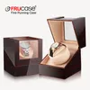 Watch Winders FRUCASE Wooden Watch Winder for Automatic Watches Watch Box Automatic Winder Use USB Cable with Battery Option 230324