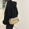 Shoulder Bags Women Men Casual Handbag Nylon Zipper Solid Color Crossbody Bag Travel Daily Storage Pouch