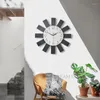 Wandklokken grote klok moderne houten woonkamer creatief stille horloges 3d home decor decoratie cadeau ideeën