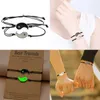 Charm Bracelets Matching Yin And Yang Bracelet Hand-woven Adjustable Rope Suitable For Women Girls Friendship Dropship