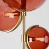 Pendant Lamps Nordic Lamp Postmodern Designer Red Glass Lights Living Room Bedroom Dining Loft Decor E27 Light Fixtures