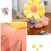 Cushion/Decorative Pillow Cute Daisy Flower Toy Plant Stuffed Doll For Kids Girls Gifts Stretch Soft Sofa Cushion Tatami Floor Pillows Home