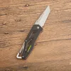 SRM G3511 Cuchillo plegable de bolsillo 8Cr18Mov Hoja de punto de caída de satén ABS con mango de hoja de acero Cuchillos de carpeta de bolsillo EDC para exteriores