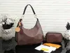 2 PCS tote bag Belt Bag Designer Old Flower Coffee Grid Meniscus Package Saddle Bags Totes Bumbag Luxury Mother Child Packages Purse