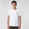 Mäns T-skjortor 2023 Summer CP Men's T-shirts Pure Cotton Crewneck Kort ärm unga studenter Enkel lös halv fast färg T-shirt topp