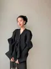 Kvinnors stickor Tees Shengpalae Fashion Chic Solid Color Sticked Cardigan Spring 2023 Vneck Single Breasted Long Sleeve Sweater Coat 5e6097 230324