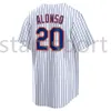 2023 NY 35 Justin Verlander Jersey 20 Pete Alonso Kodai Senga 12 Francisco Lindor 21 Max Scherzer 6 Starling Marte Eduardo Escobar