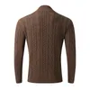 Men's Sweaters Mens Fashion Casual Elastic Coat Sweater Cardigan Top Blouse Solid Color Button