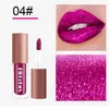 LIGIS Gloss Diamond METALLIC SET GLOTTER WODY ODPOWIEDZIENY NIEPRAWIDŁOWA LIPSTICK Płynna trwająca nawilżająca aksamitna makijaż