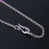 Kedjor Bocai Real S925 Sterling Silver Halsband Ancient Sweater Chain 2023 Fashion O-Chain Pure Argentum Jewelry for Men Women