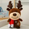 Pluszowa zabawka Święty Mikołaj Plushs Elk Christmas Decor Kid Dift Doll Mini Cute Boże Dekoracja Dolls dla dzieci ozdobne ozdoby 2023