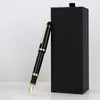 Fountain stylos Jinhao x850 Metal Pen Black Gold Ef F Nib School Office Supplies Ink Gift Stationery 230323