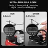 New 1Pair Universal Automobile Anti-Slip Carbon Fiber Steering Wheel Cover for Car Anti-skid Accessories