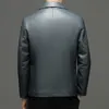 Men's Leather Faux Wintersweet Genuine Clothes Spring and Autumn HighGrade Motorcycle Leisure Sheepskin Jacket Men 230324