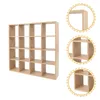 Hooks House Shelf Miniature Furniture Mini Bookhelf Book Bookcase Storage 12 Wood 3 Old Rack Year Locker Gabby Accessories Scale