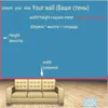 Papéis de parede personalizados 3D PO WALLPAPER MURAL SOFA TV TV CAPELO VIVO CASA CRIL