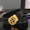 Luxury Designer Men Belt Fashion Mens Automatic Buckle Belts Classic Vintage Business Suits Denim Pants Belts Wholesale