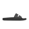 2023 Men Women Slippers Slides Brand Sandals Shoes Black Fluo Green White Cool Grey Beige Blue Pink Yellow Mens Rubber Slipper Slide Fashion Sandal 36-45