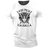 T-shirts pour hommes Viking t-shirts pour hommes imprimé spartiate à manches courtes hauts T t-shirt surdimensionné homme vêtements Vintage Camiseta 230324