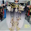 Ethnic Clothing African Dresses For Women 2023 Dashiki Print Batwing Sleeve Traditional Woman Loose Wax Bubu Dress Robe