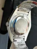 41 mm męskie zegarki Diamond ramka automatyczny ruch mechaniczny Zegarek Pełny pasek ze stali nierdzewnej Zegarń Ziemi