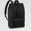 Outdoor-Laptoptaschen, modische Tasche, Leder-Kordelzug-Design, klassischer Logo-Rucksack