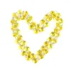 Chandelier Crystal 5m/50m Yellow 14mm Beads Glass Strands With Rings For Wedding Curtain Garlands Chains Home Decoration