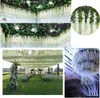 Guirlandes de fleurs décoratives 12 pièces 45 pouces fleurs de glycine artificielles fausse glycine vigne Ratta guirlande de fleurs en soie chaîne maison fête mariage décor 230324