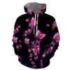 Hoodies voor dames sweatshirts oversized sweatshirt vlinderprint dames winter tops kleding voor tieners streetwear designer grafisch xl