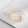 Bangle Japan South Korea Wild Adjustable Imitation Pearl Women Charm Beaclet High Qulaity For Female Birthday Jewelry Gift
