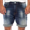 Jeans pour hommes Shorts décontractés pour hommes Spring Pocket Sports Summer Bodybuilding Denim Short Pants Foam Star