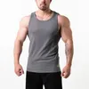 Herrtankstoppar män tätt tank top gym fitness väst män muskel sport fritid jogging träning ärmlös skjorta 230324