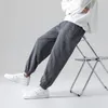 Hommes pantalons hommes glace soie décontracté 2023 printemps été vitesse sec pantalons de survêtement amples haute qualité Sports de plein air tirer corde Jogging