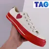 Chucks Freizeitschuhe Comme All-Star 70 x High Canvas 1970 Sneakers Hi Black Egret Red Midsole Ox White Blue Quartz Grey Herren Damen Star Sneaker flache Stofftrainer